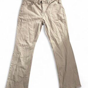 Tan old navy boot cut leg pants #tantrousers 36x32 Length:113cm Waist:45cm
